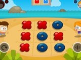 Tic Tac Toe on the Beach Game Tic Tac Toe on the Beach Game