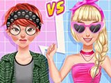 Tomboy vs Girly Girl Fashion Challenge Game Tomboy vs Girly Girl Fashion Challenge Game