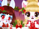 Cat and Rabbit Holiday Game Cat and Rabbit Holiday Game