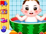 Happy Baby Bathing Time Game Happy Baby Bathing Time Game