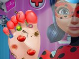 Ladybug Foot Surgery Game Ladybug Foot Surgery Game