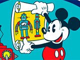 Mickey's Robot Laboratory Game Mickey's Robot Laboratory Game